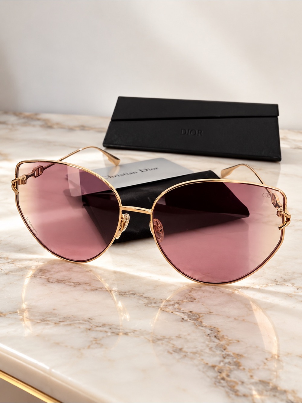 OKULARY CHRISTIAN DIOR GIPSY 1 ROSE GOLD / PINK GIPSY1 9R